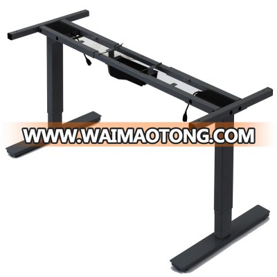 Office sit stand lifting desk electric height adjustable table frame