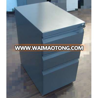 3 drawer office mobile steel pedestal file cabinet