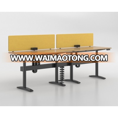 Sit to stand lift height adjustable workstation height adjustable table base