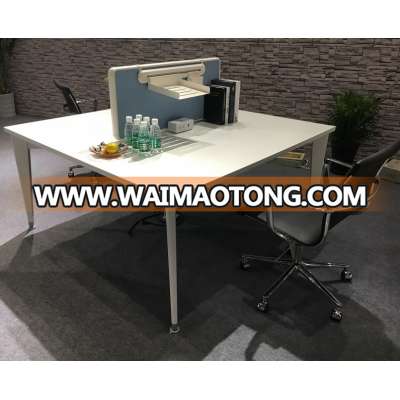 2 person office desk aluminum die casting table leg office desk executive