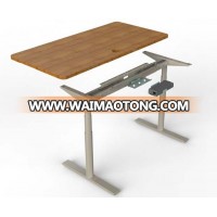 Electric office sit stand height adjustable office computer desk furniture