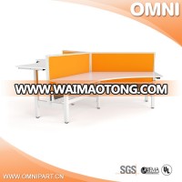 Hot Selling modern round design height adjustable office workstation desk