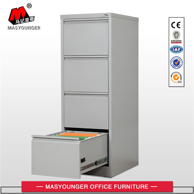 Office Metal Furniture Use Vertical File 4 Drawers Filing Storage Cabinet